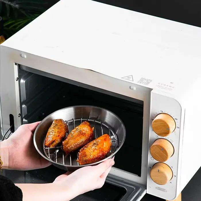 Plateau de cuisson en acier inoxydable 304 pour friteuse à air