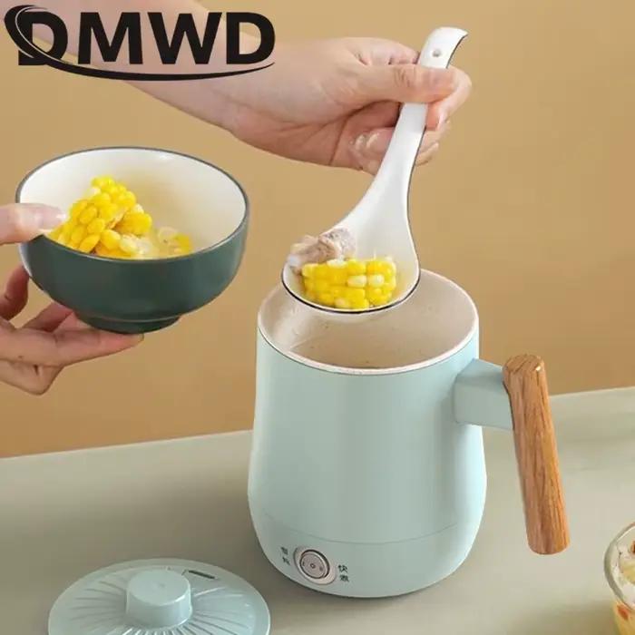 Bouilloire électrique multifonctionnelle tasse de santé 600ml pour café thé lait soupe riz et plus couleurs variées pour la maison
