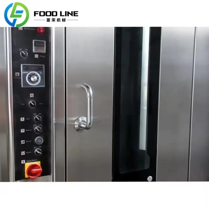 Four à Grille Rotative Électrique pour Boulangerie Industrielle Personnalisable en Métal Large Capacité Boulangerie Professionnelle Occasions Spéciales