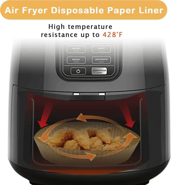 Papier de cuisson pour friteuse à air Ninja AF101 4qt/AF150 5