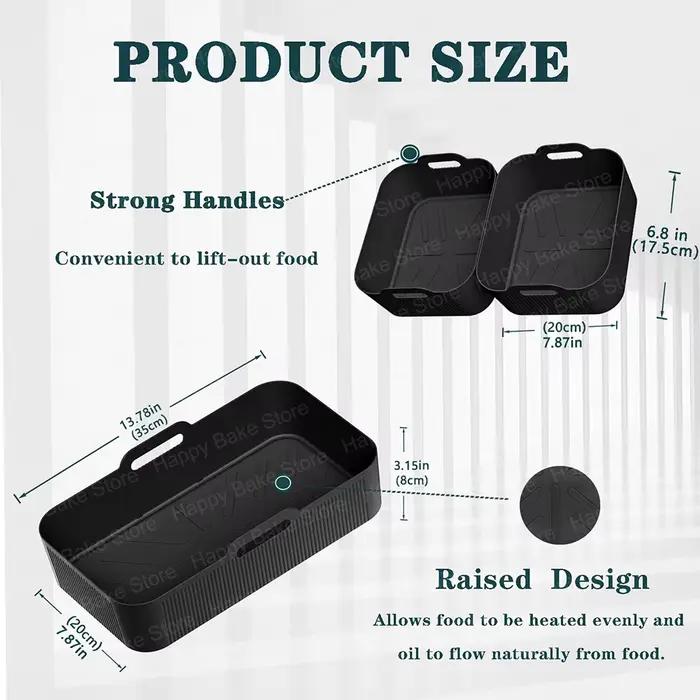 Accessoires de friteuse à Air chaud pour Cosori Dual Blaze TwinFry XXL 10L