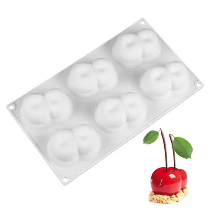 Moule à gâteau en silicone cerise