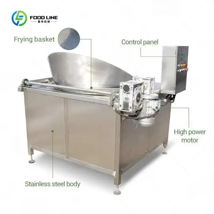 Friteuse Professionnelle Électrique Automatique Pour Frites, Poulet Frit, Chips de Pommes de Terre et Tranches de Banane Occasions Spéciales Restaurant Stand de Street Food