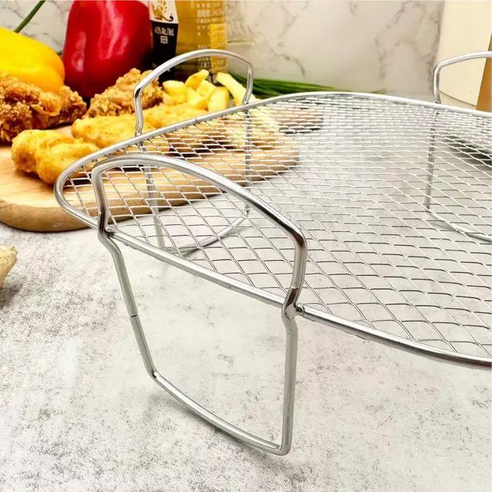 Support de rôtissage multifonctionnel Compatible Airfryer déshydrateur