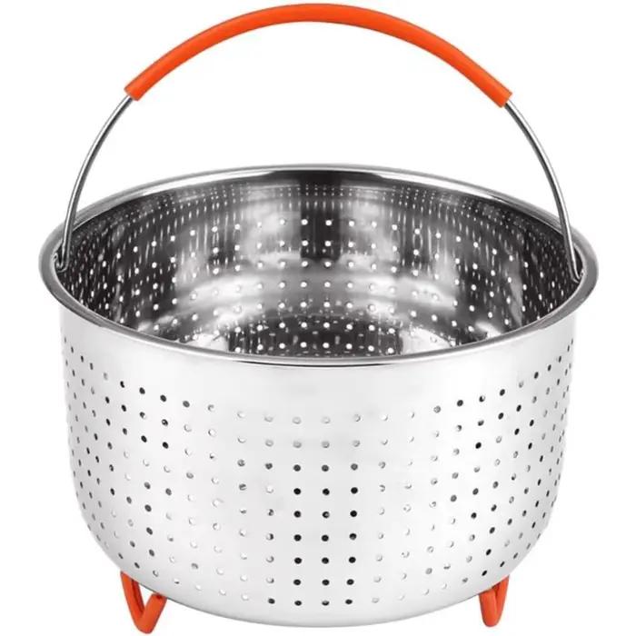 Panier à vapeur en acier inoxydable 2-4L