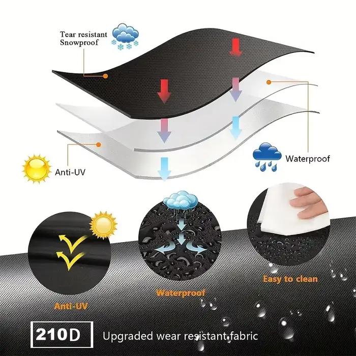 Housse de protection UV pour barbecue à gaz