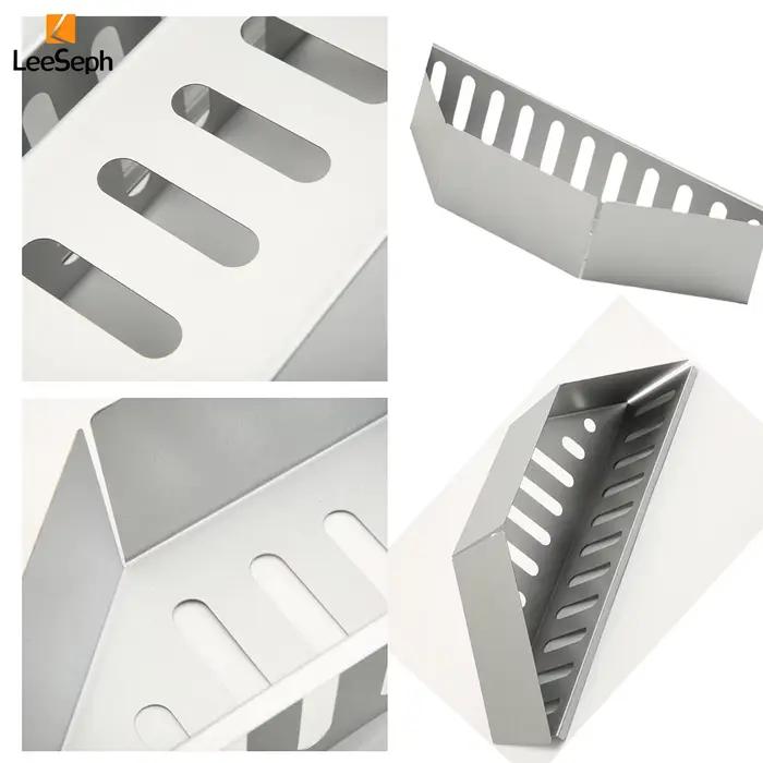 Panier à charbon de bois en acier inoxydable Leeseph, accessoires de barbecue pour grilles et bouilloires, accessoires de gril à charbon de bois