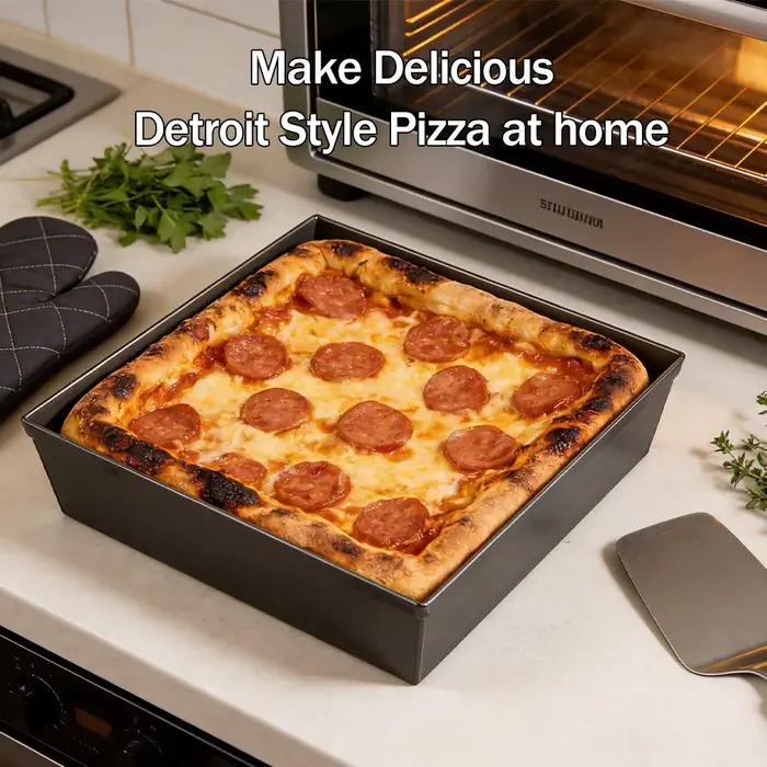 Plaque à pizza Onilini Detroit Style 10 x 8 x 2