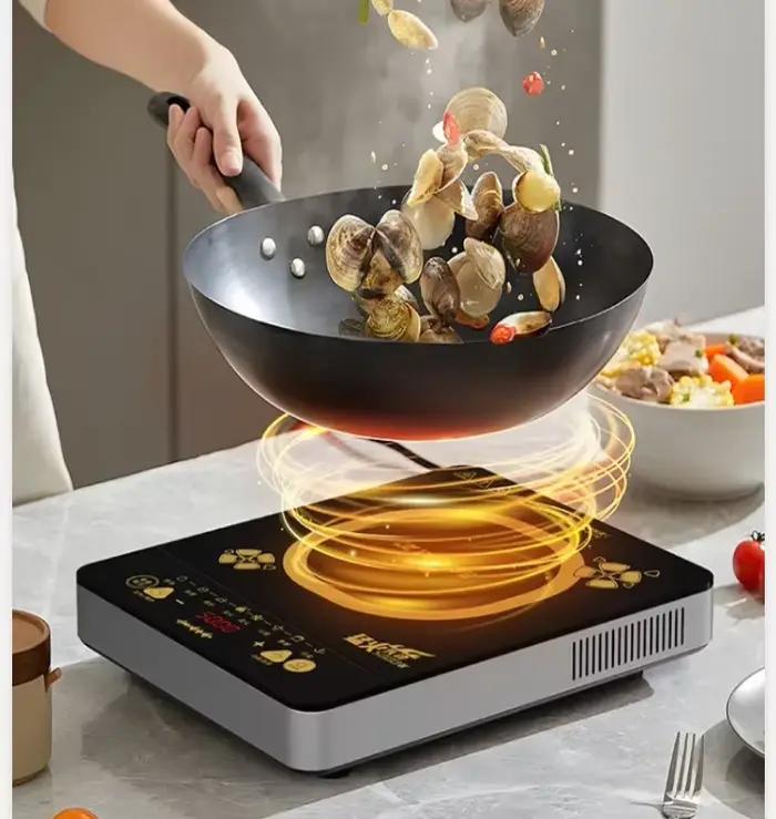 Cuisinière à induction Peskoe 220V 5000W multifonction haute puissance cuisson rapide étanche avec minuteur WWD