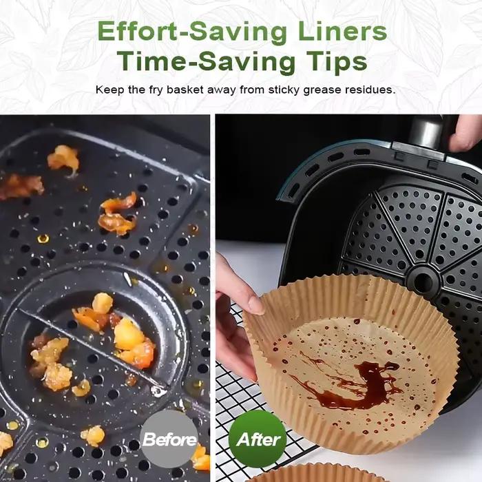 Revêtement en papier jetable pour friteuse à Air
