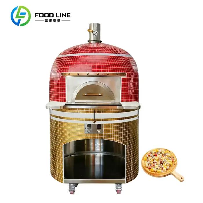 Four à Pizza Neapolitain Électrique avec Contrôle de Température Précis et Fonction Vapeur pour Cuisine Professionnelle et Domestique