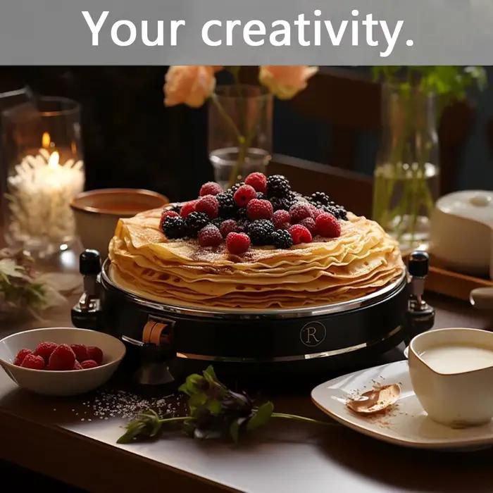 Macifer-Crêpière électrique avec trou de crochet