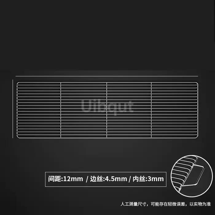 Grille à charbon de bois pour Barbecue de qualité alimentaire en acier inoxydable 304