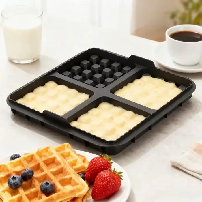 Moule à gaufres en silicone pour friteuse à air