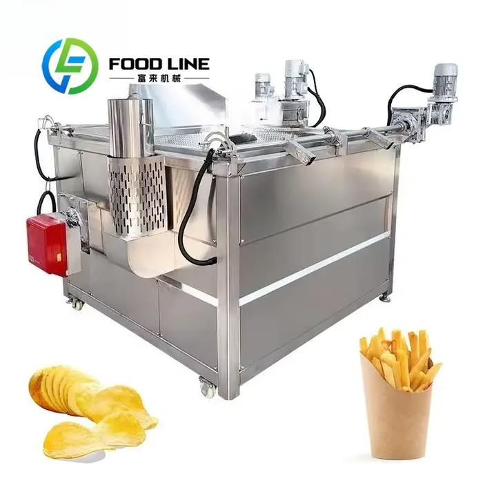 Prix usine Machine à frire électronique commerciale friteuse pomme de terre