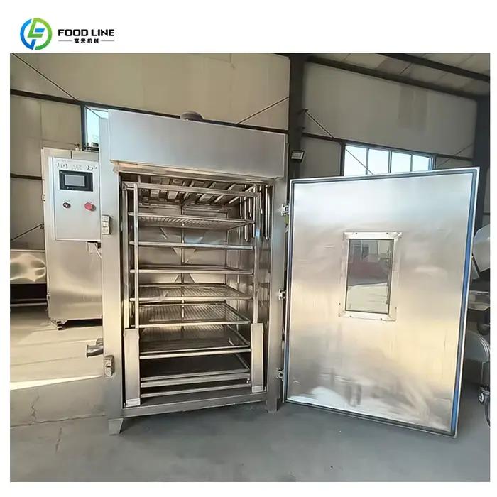 Sausage Smokhouse FL pour professionnels, machine à fumer automatique, fumoir pour viandes et poissons, qualité supérieure, design moderne, faible niveau sonore, certifié CE, augmentation de la productivité, sécurité et fiabilité