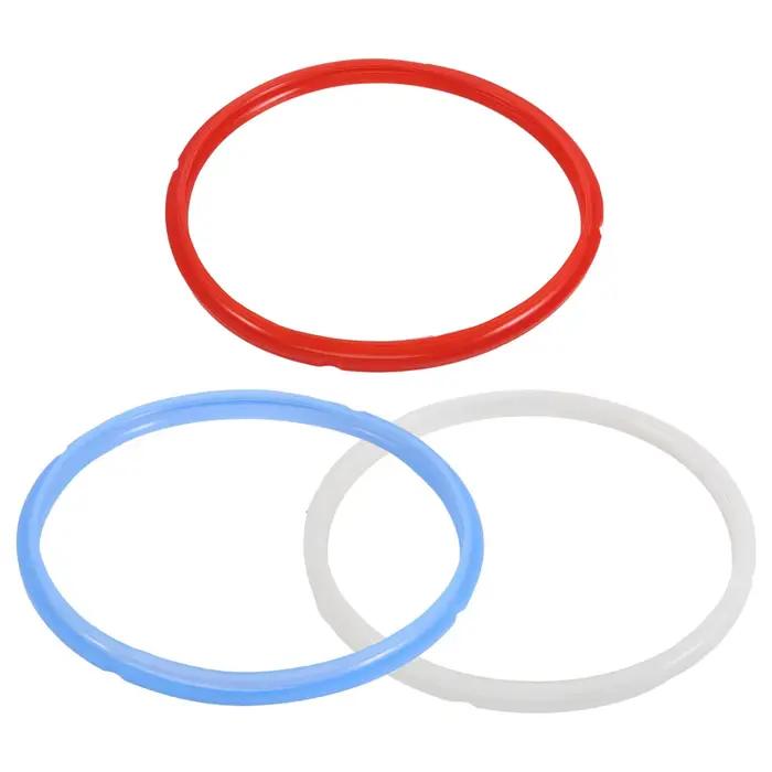 Anneaux de remplacement en caoutchouc pour friteuse à air Ninja Foodi accessoires de cuisine pour 8 pintes lot de 3 couleurs différentes pour éviter le mélange de saveurs occassions familiales et amicales