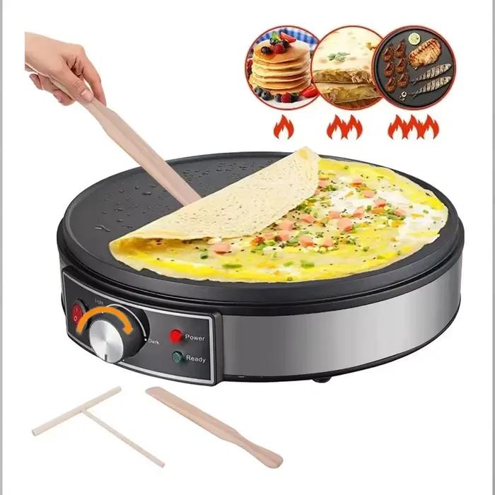 Machine à Crêpes Électrique Professionnelle – Idéale pour Crêpes