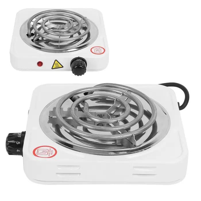Réchaud électrique portable 110V 1000W en acier inoxydable à tube unique