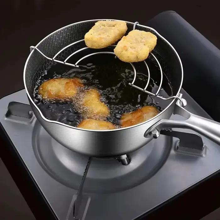 Friteuse en acier inoxydable