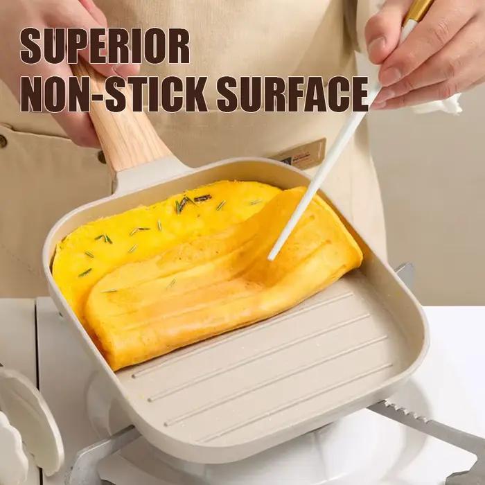 Poêle à gril antiadhésive pour tous les cuisinières