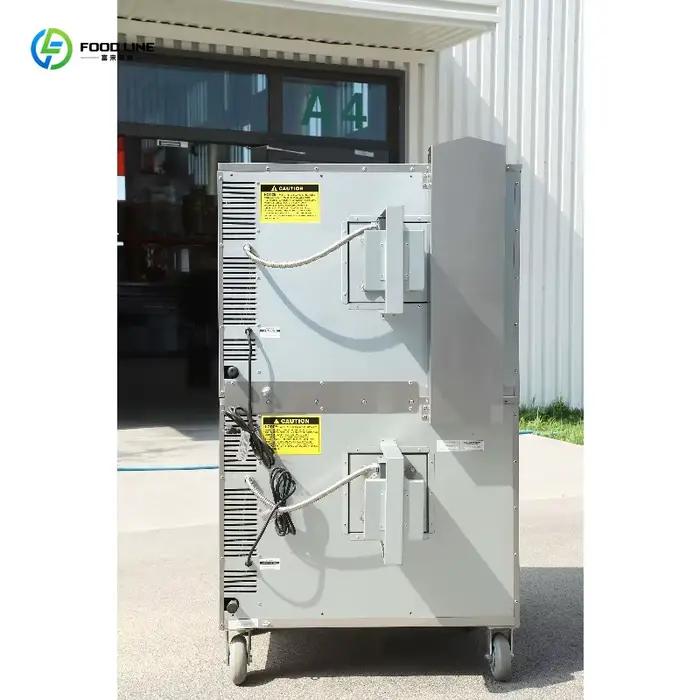 Four à convection au gaz commercial personnalisé avec contrôle numérique et minuterie de 60 minutes pour les boulangeries et les hôtels