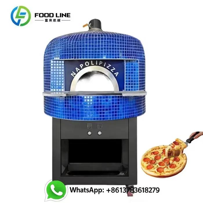 Four à Pizza Personnalisé Portable, Four à Pizza Professionnel avec Doublure en Terre Cuite, Idéal pour Jardins Extérieurs, Fêtes Familiales et Réceptions Spéciales