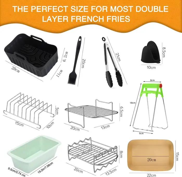 Ensemble d'accessoires pour friteuse à Air Ninja Foodi Max