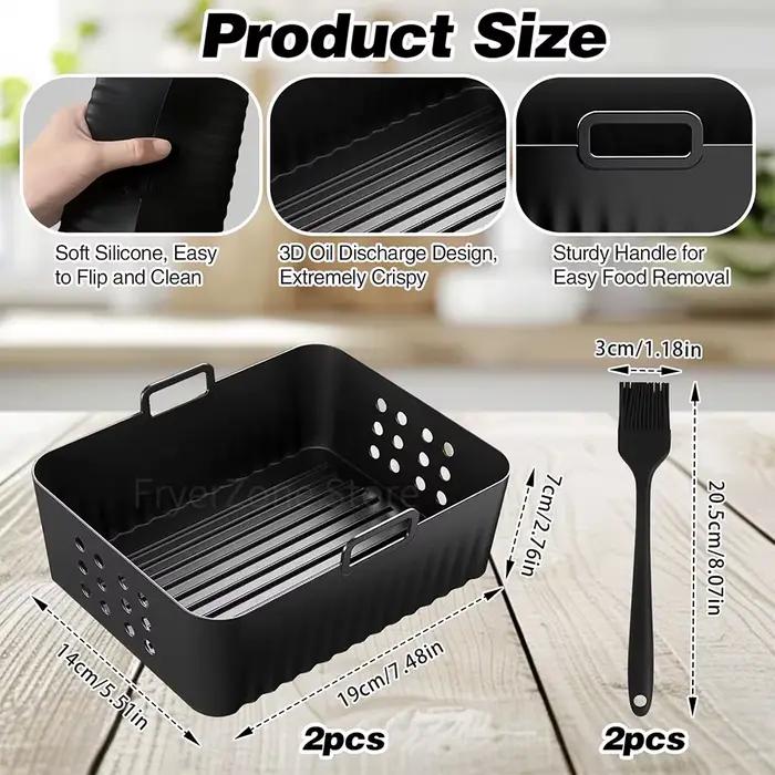 Moule en Silicone pour friteuse à Air Ninja AF400EU AF451EU
