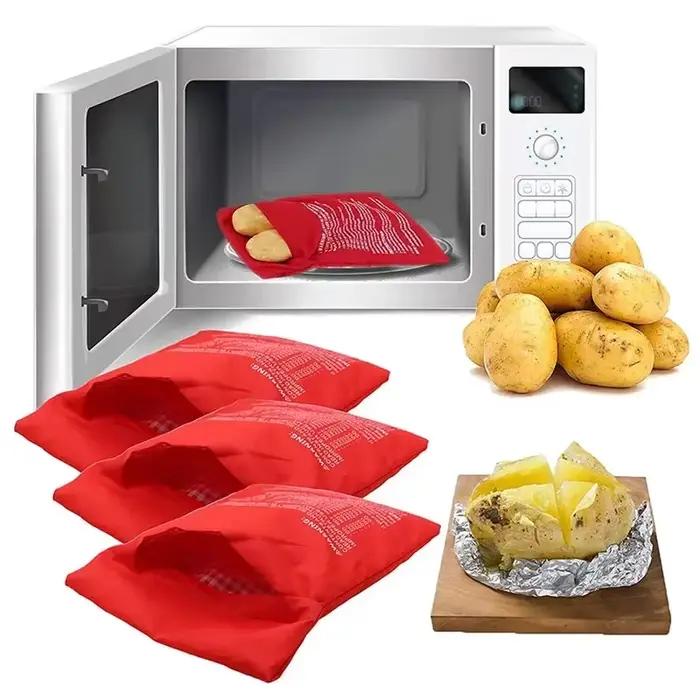 Fournitures de cuisine sac de pommes de terre micro-ondes sac