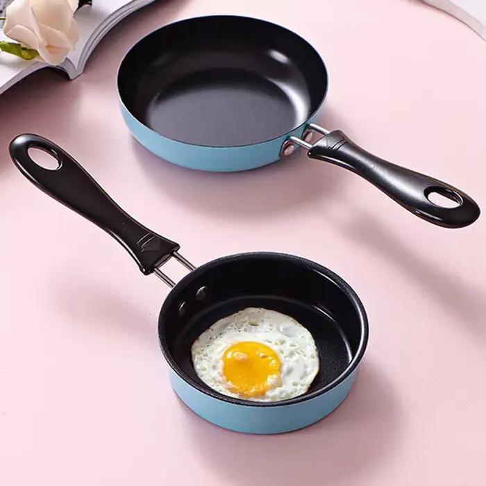 Mini poêle à frire en acier inoxydable de 12cm