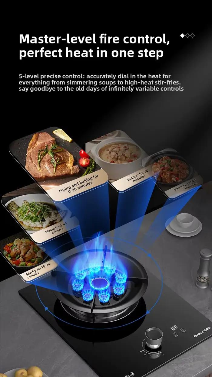 Cuisinière à gaz Royalstar à brûleur unique