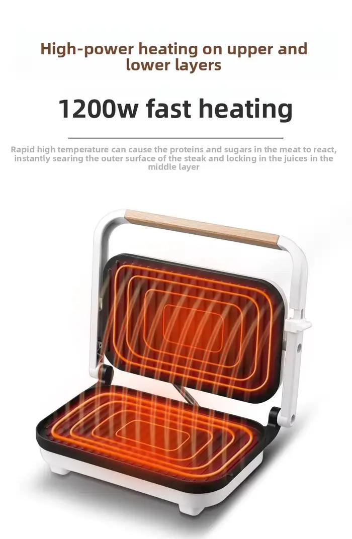 Grill électrique automatique double face 220V pour steaks