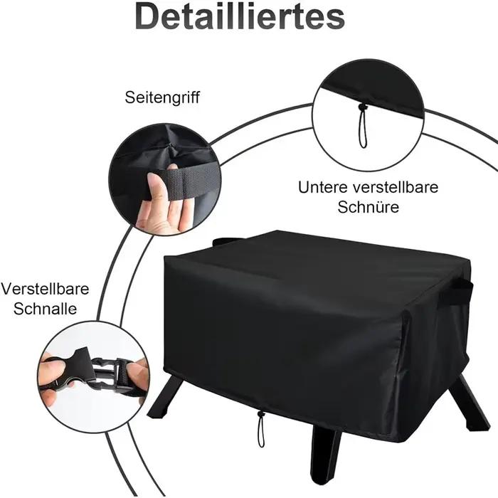Housse de protection imperméable pour four à pizza