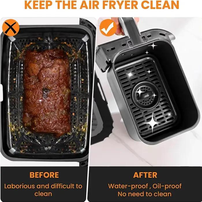 Papier parchemin pour friteuse à air