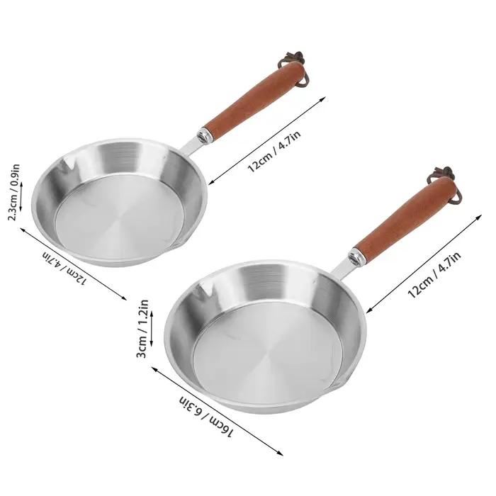 Poêle à frire en acier inoxydable