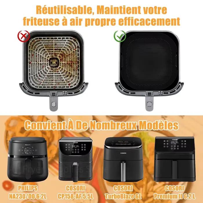 Moule de friteuse à Air pour Philips série 2000 NA230/00 COSORI 5