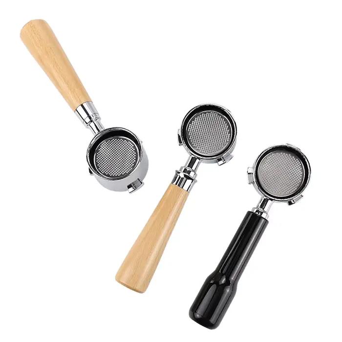 Porte-filtre à café sans fond, 51mm, nu, pour Delonghi EC680 EC685, panier filtrant de remplacement,