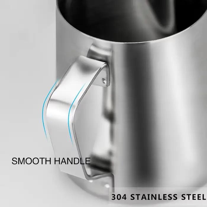 Pichet à mousseur à lait, récipient en acier inoxydable, pichet à mousse de 100ML 350ML 600ML, tasse