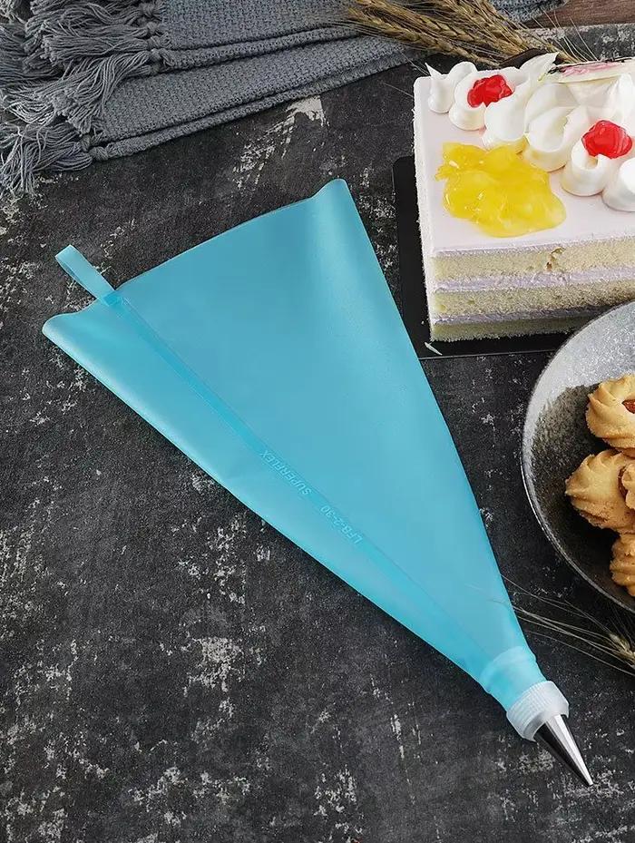 Sacs à pâtisserie en Silicone, passepoil de glaçage, sac à crème réutilisable pour gâteaux, Cupcake,