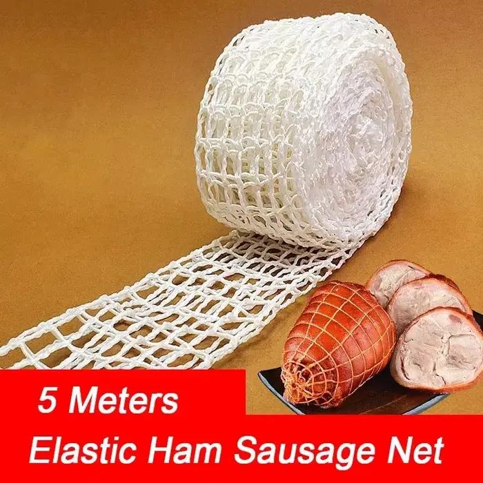 Rouleau de filet à viande élastique pour saucisses et jambon, ficelle de boucher, emballage de hot-d