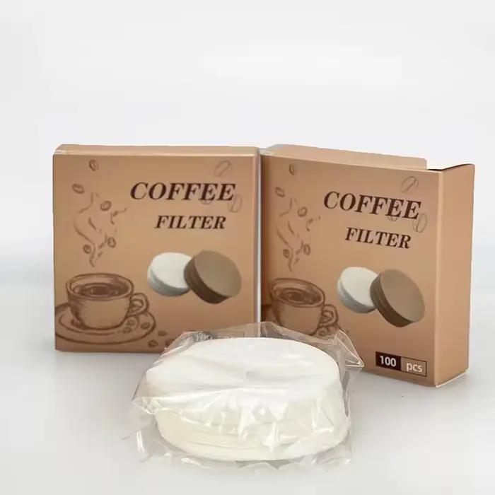 Papier filtre à café filtre à eau secondaire 51mm 53mm 58mm, porte-filtre à expresso jetable, access