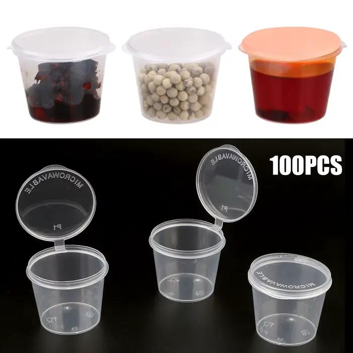 Petite boîte alimentaire en plastique transparent avec légumes, Chutney Chili aiss, Conteneur CE, Va