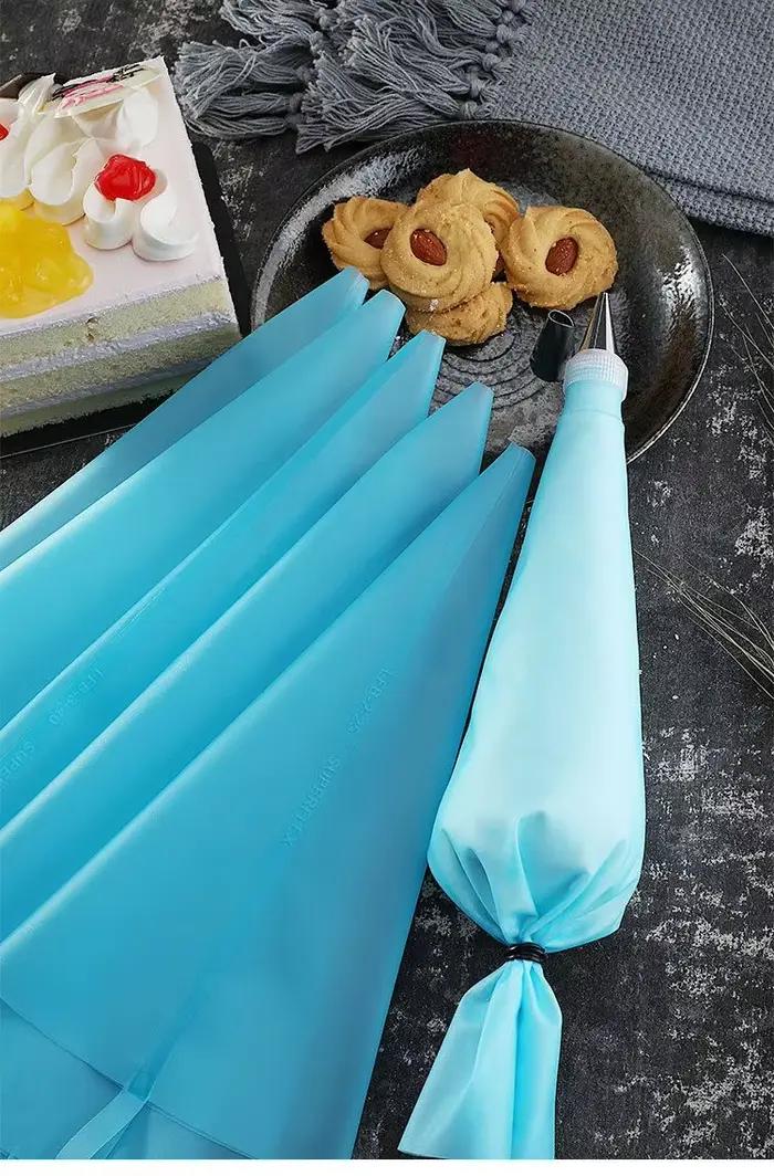 Sacs à pâtisserie en Silicone, passepoil de glaçage, sac à crème réutilisable pour gâteaux, Cupcake,