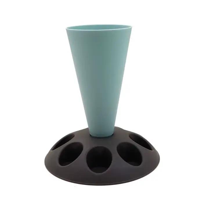 Porte-poche à douille et porte-embouts en plastique avec 8 fentes, accessoires de cuisson, décoratio