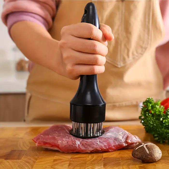 Marteau d'attendrisseur de viande de Steak en acier inoxydable, aiguille de viande en vrac, poinçonn