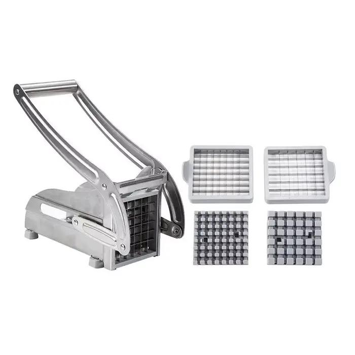 Coupeur manuel pour frites, en acier inoxydable, hachoir à viande, Machine de découpe, outil de cuis