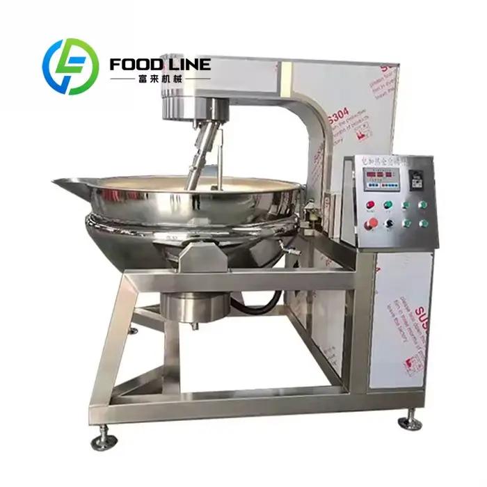 Marmite de cuisson planétaire à chauffage électrique, contrôle de température stable, utilisation fa