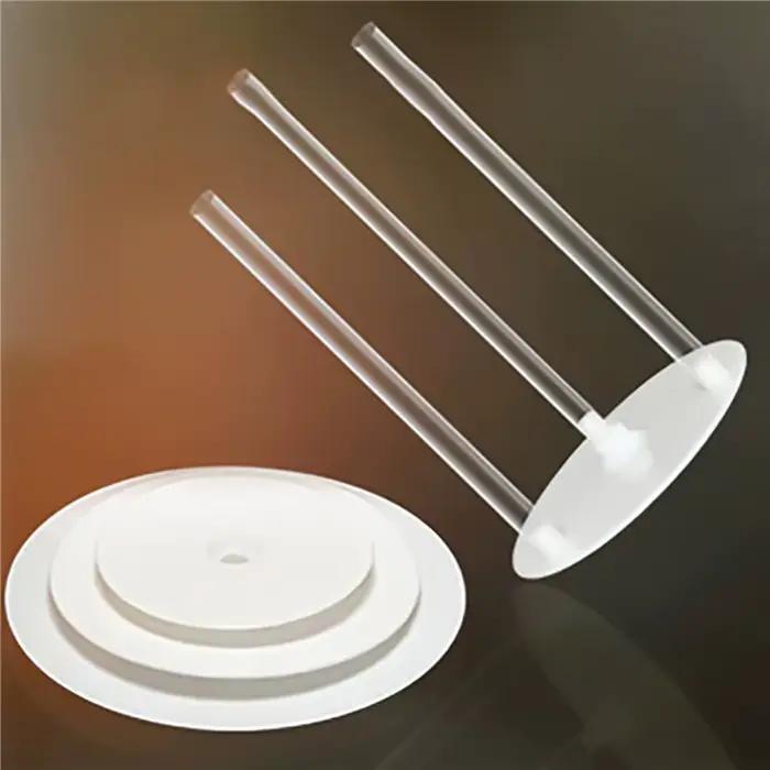 Cadre de Support de gâteau multicouche, supports pratiques, moule rond, Support de Dessert, entretoi