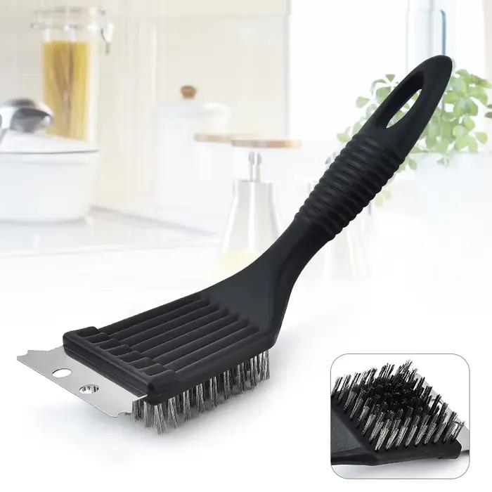 Brosse de nettoyage pour Barbecue, poils en fil d'acier, outil de cuisine Durable, Kit de gaz pour B